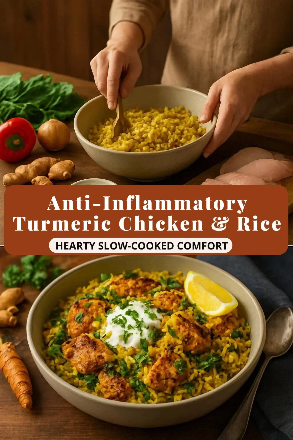 Anti-Inflammatory Turmeric Chicken & Rice
