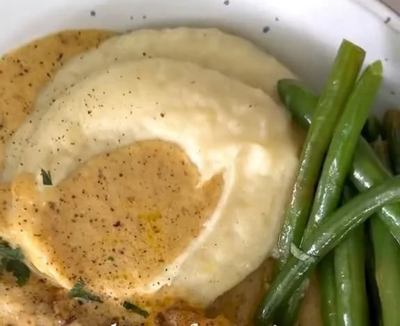 Creamy Chicken Schnitzel