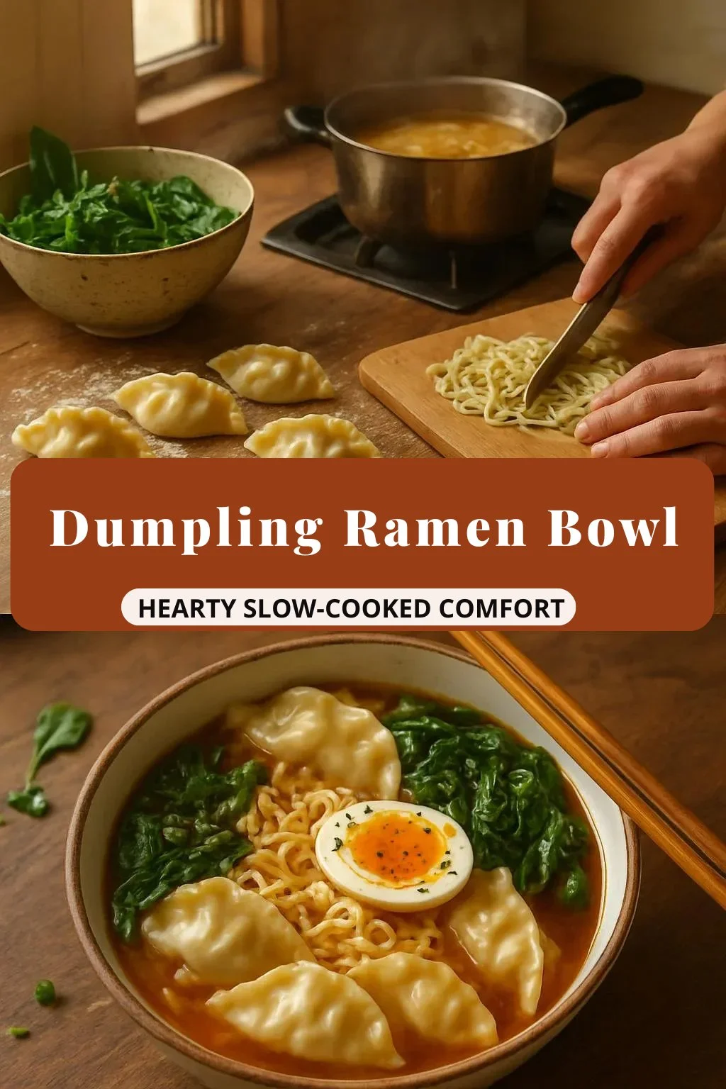 Dumpling Ramen Bowl