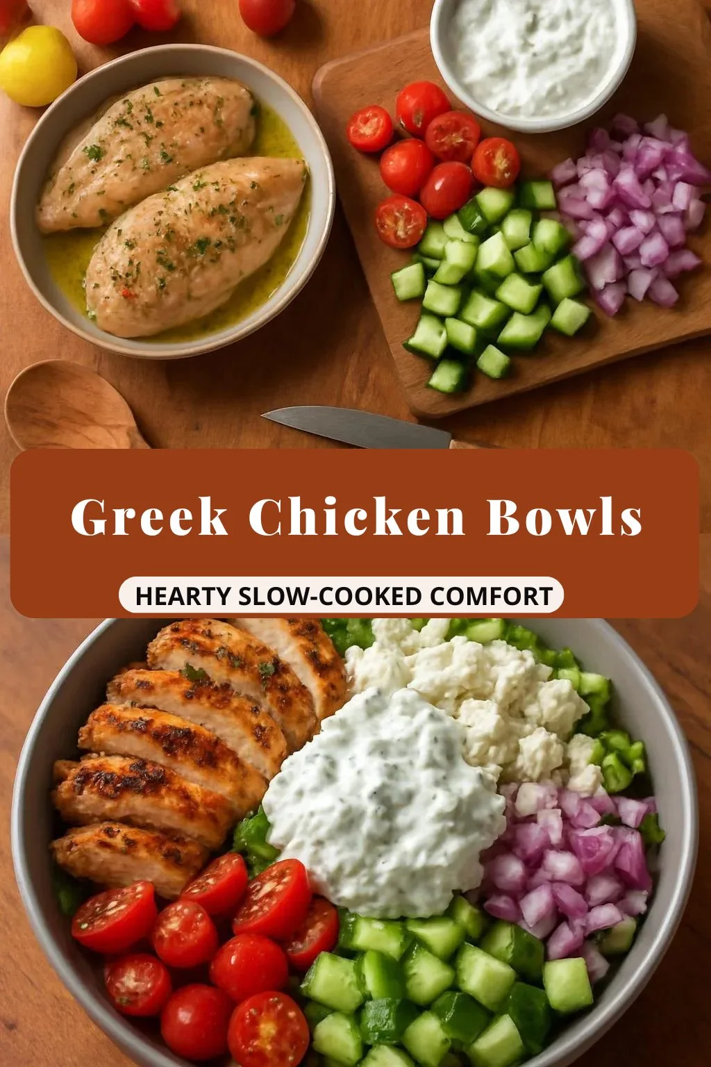 Greek Chicken Bowls