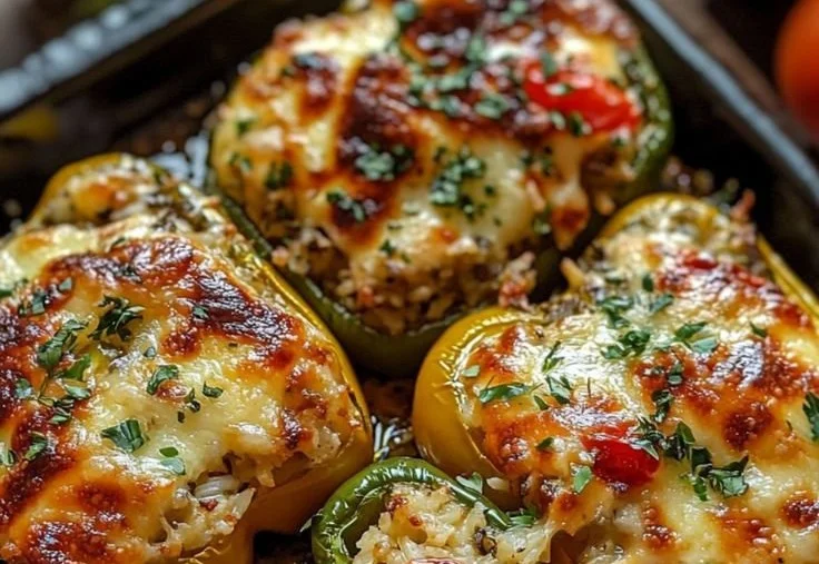 Vegetarian Stuffed Bell Peppers