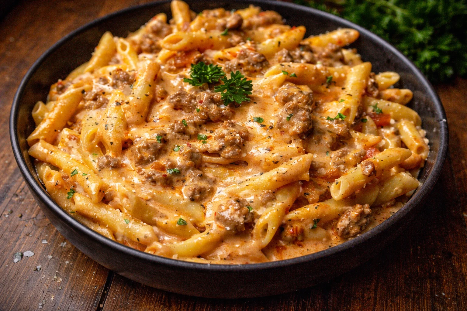 Creamy Beef Pasta