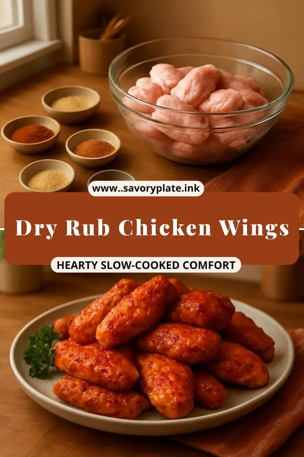 Dry Rub Chicken Wings