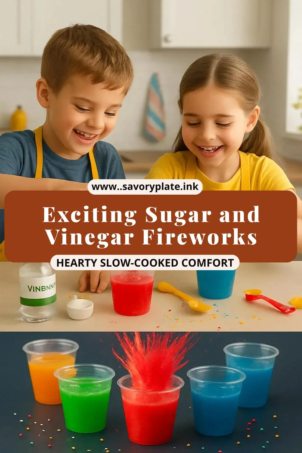 Exciting Sugar and Vinegar Fireworks