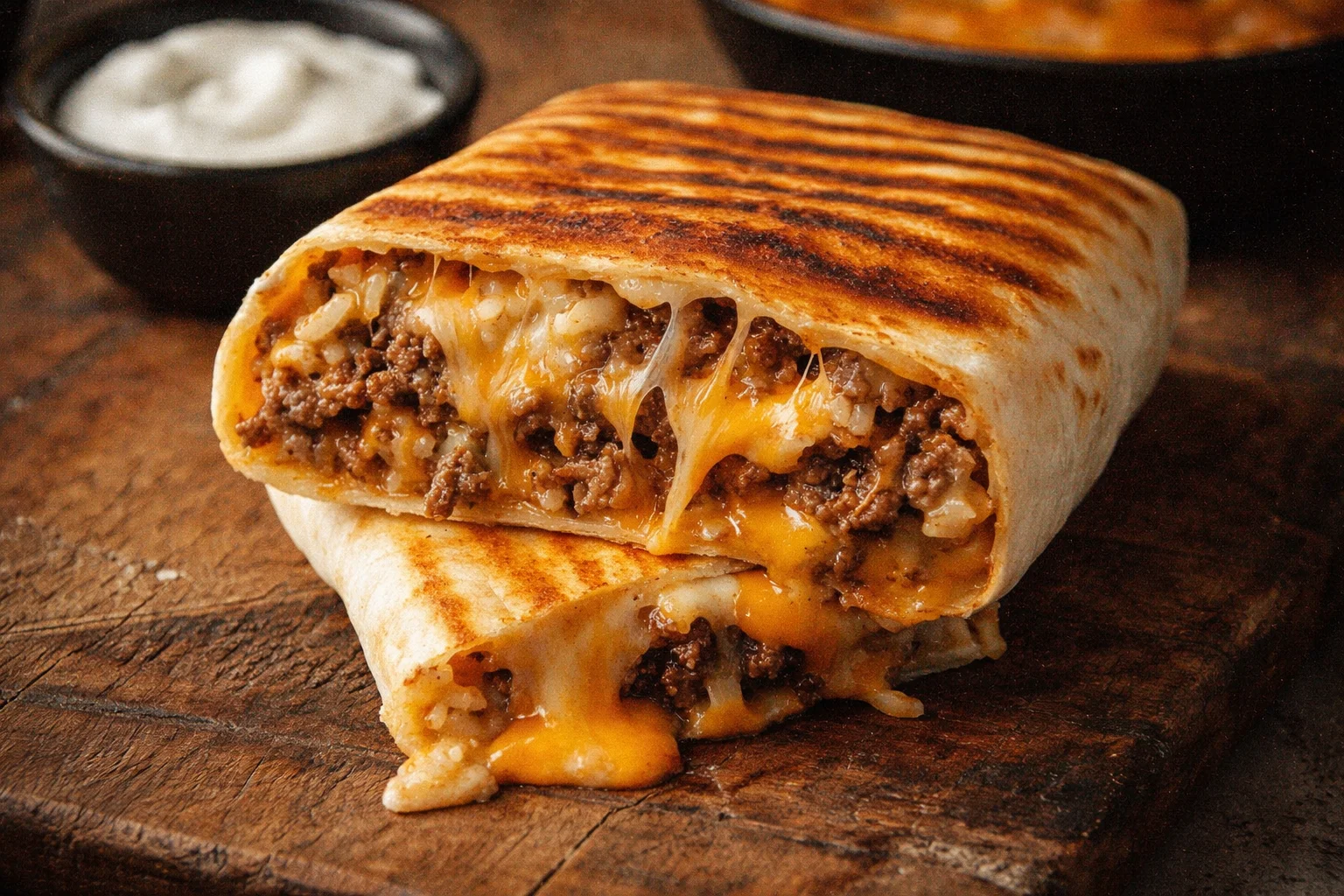 Grilled Cheese Burrito