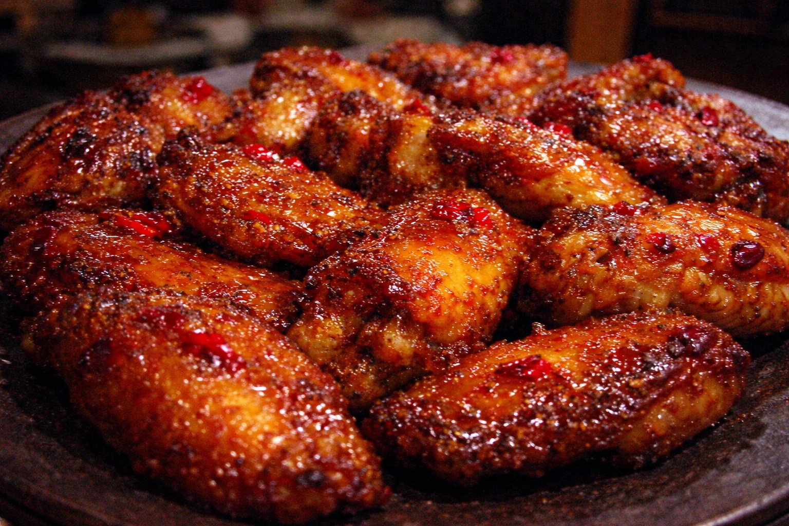 Pineapple Cowboy Candy Chicken Wings