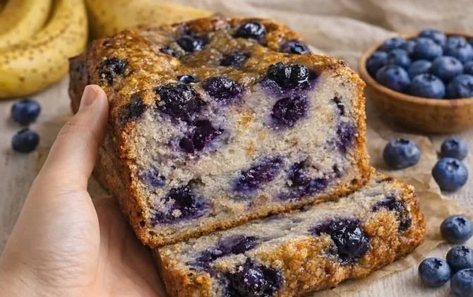 Blueberry Banana Bread