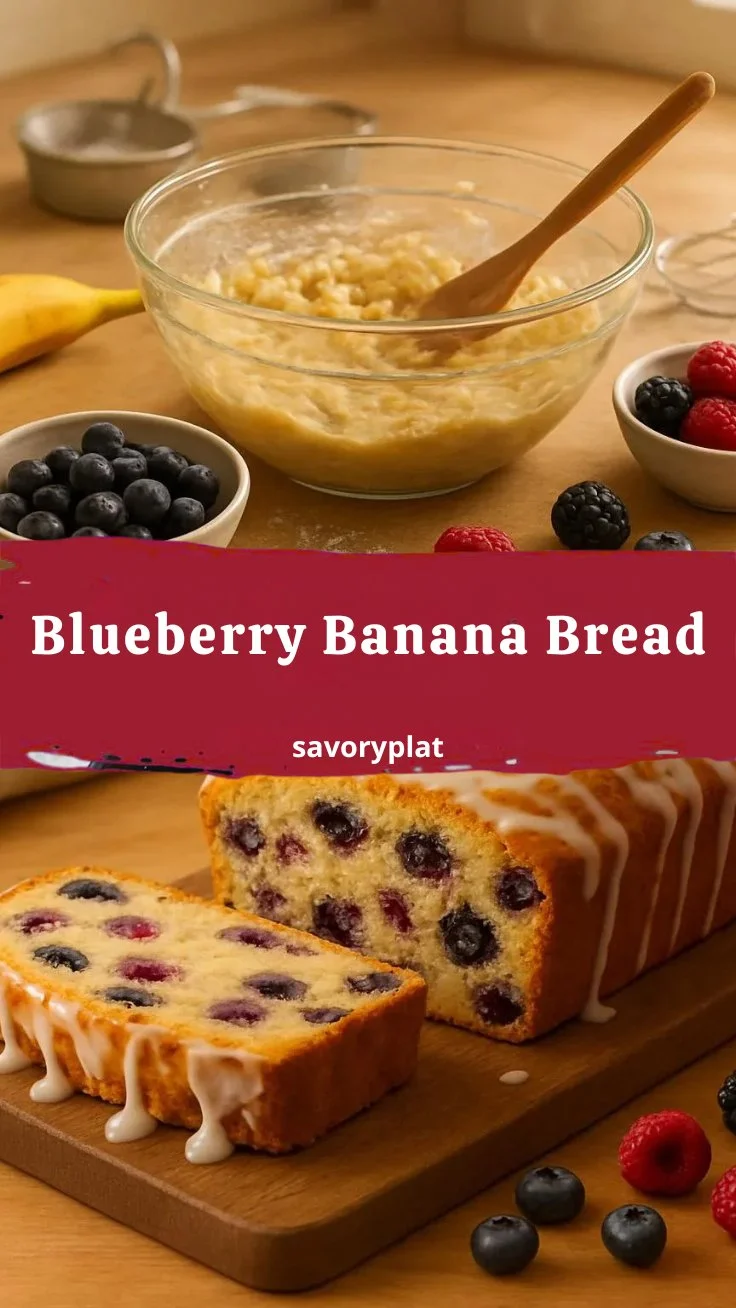 Blueberry Banana Bread