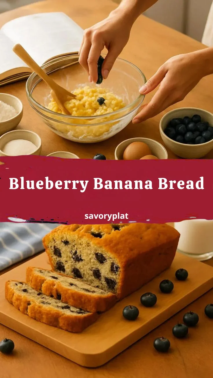 Blueberry Banana Bread