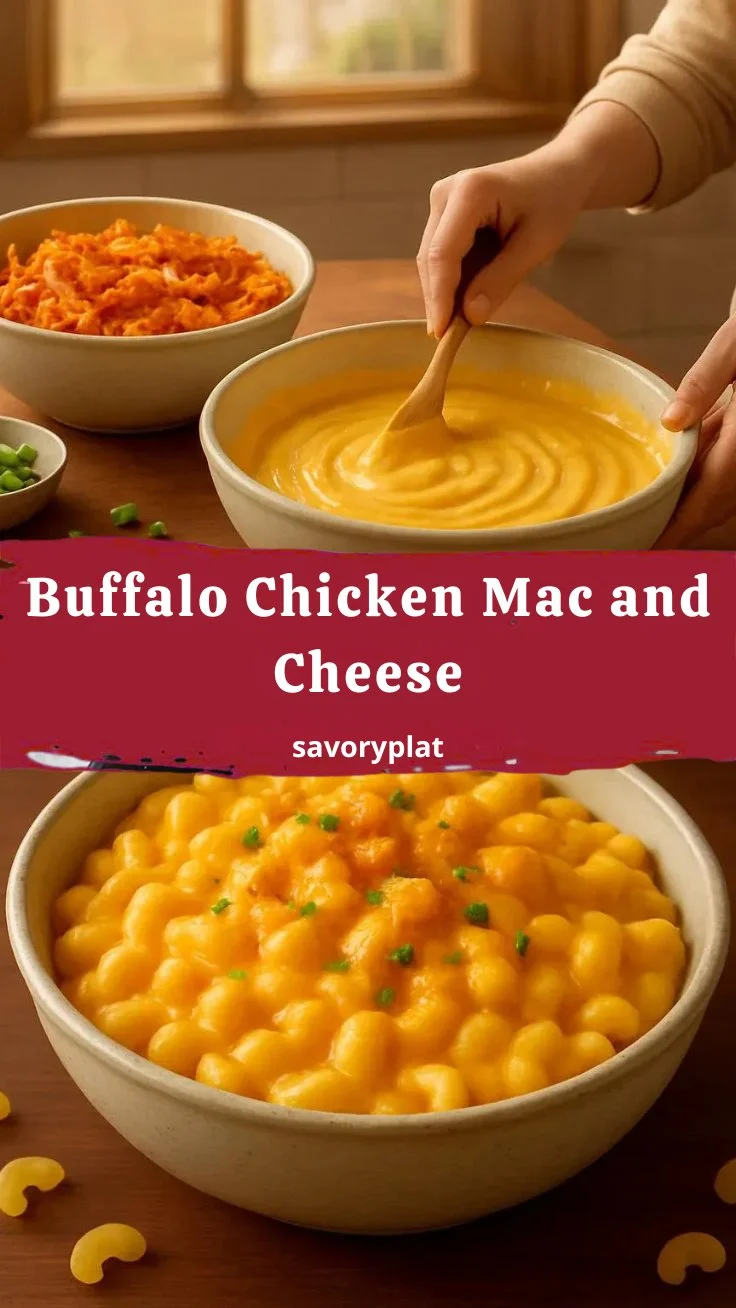 Buffalo Chicken Mac and Cheese