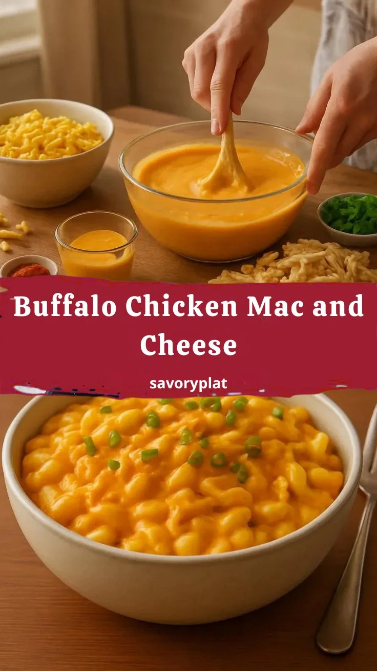 Buffalo Chicken Mac and Cheese