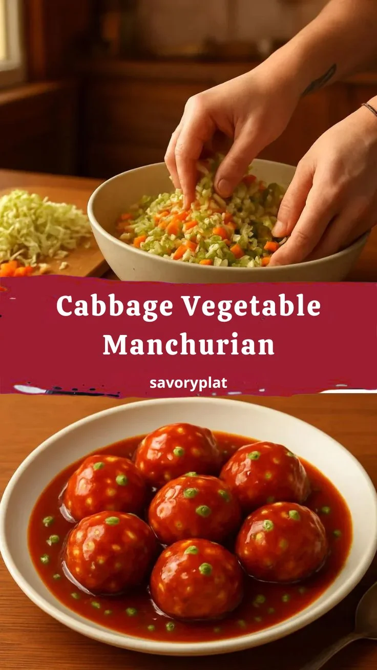 Cabbage Vegetable Manchurian