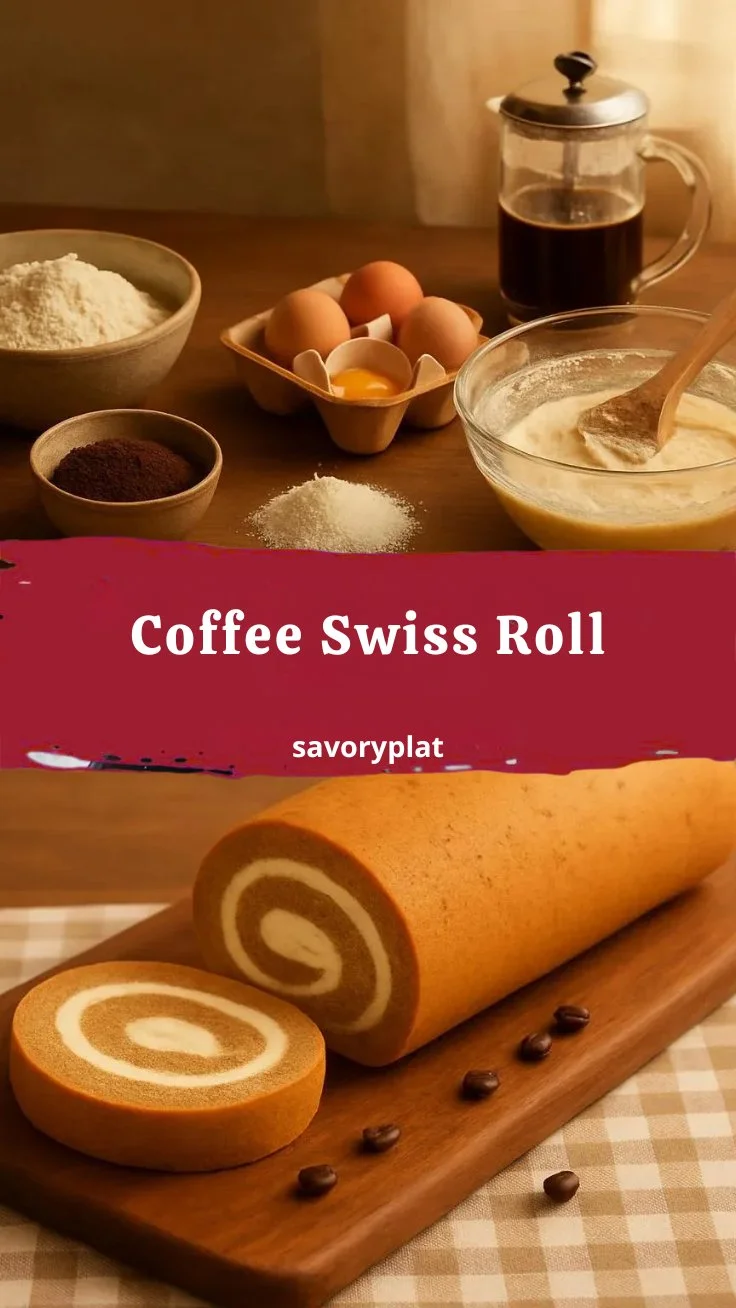 Coffee Swiss Roll