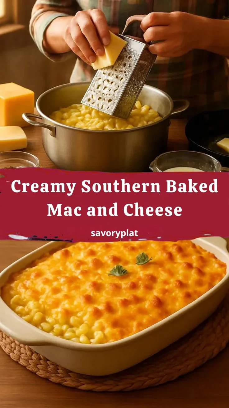 Creamy Southern Baked Mac and Cheese