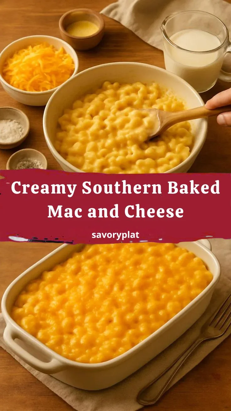 Creamy Southern Baked Mac and Cheese