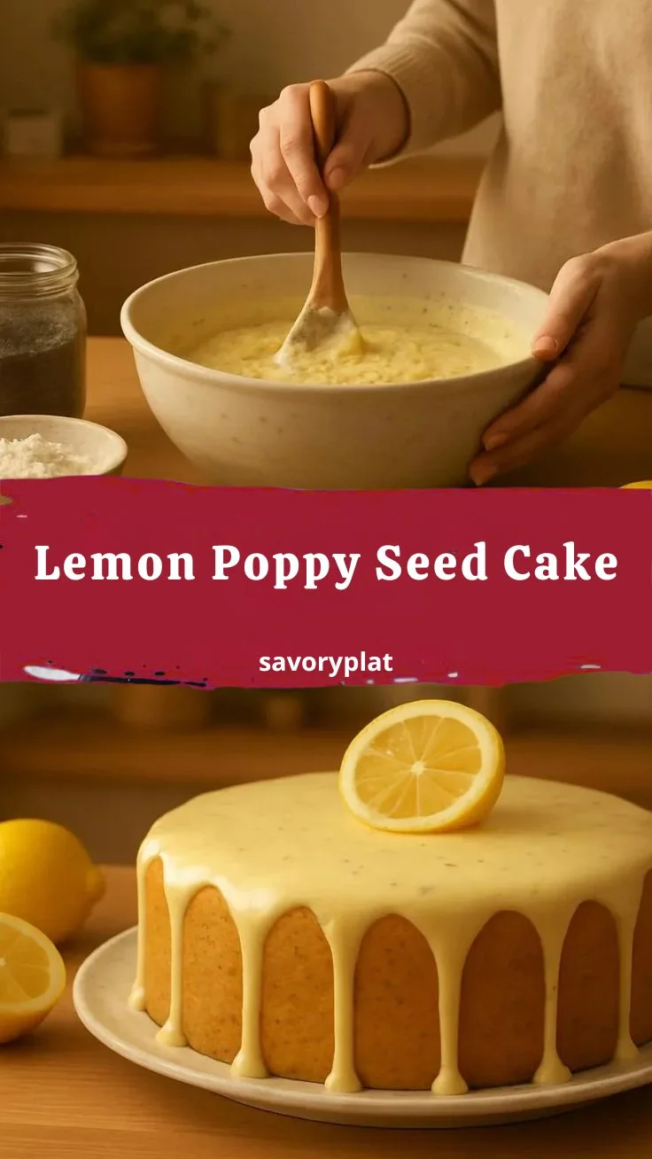 Lemon Poppy Seed Cake