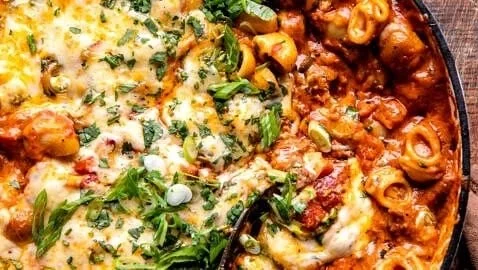 One Pot Chili Cheese Mac