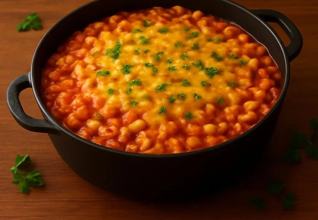 One Pot Chili Cheese Mac