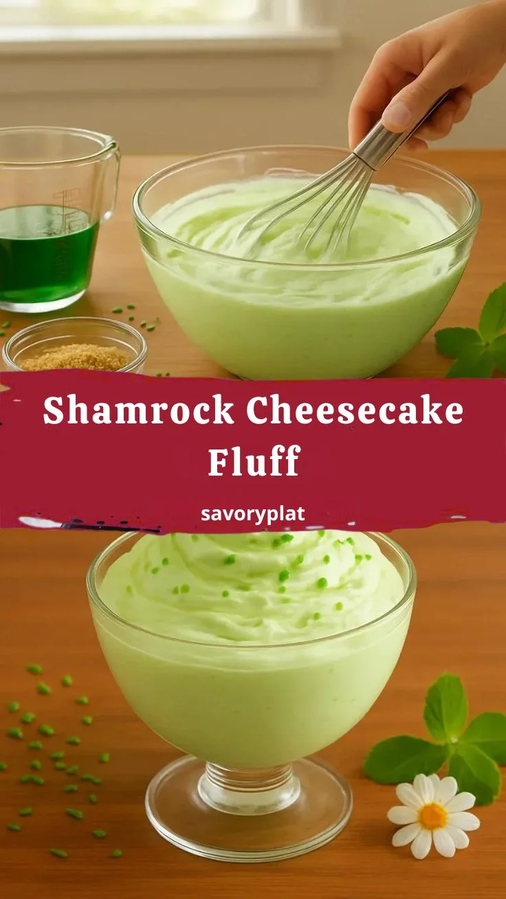 Shamrock Cheesecake Fluff